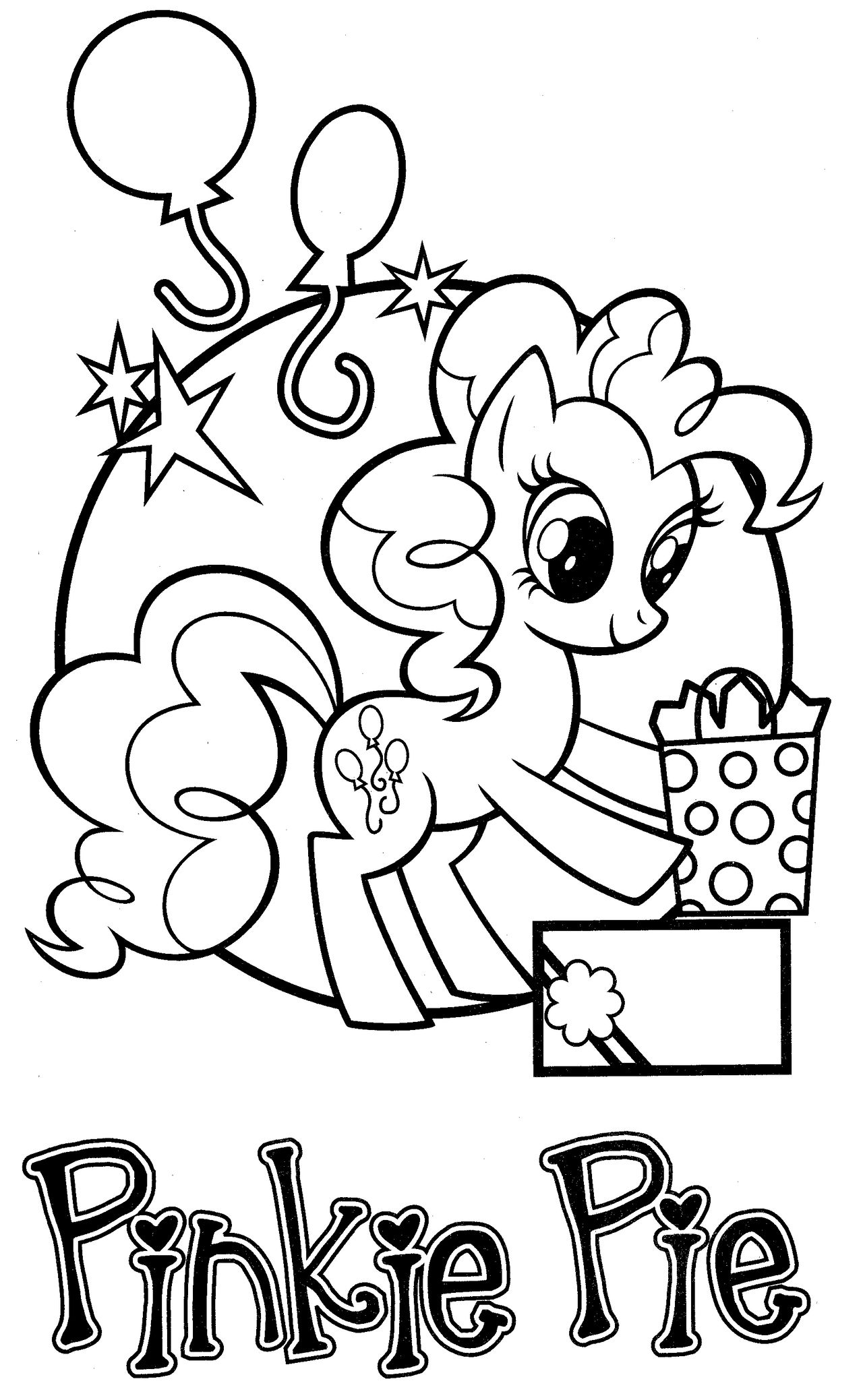 Mlp my little pony coloring page by magnificent