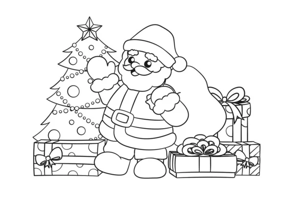 Christmas coloring outline stock photos royalty free christmas coloring outline images