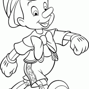 Pinocchio coloring pages printable for free download