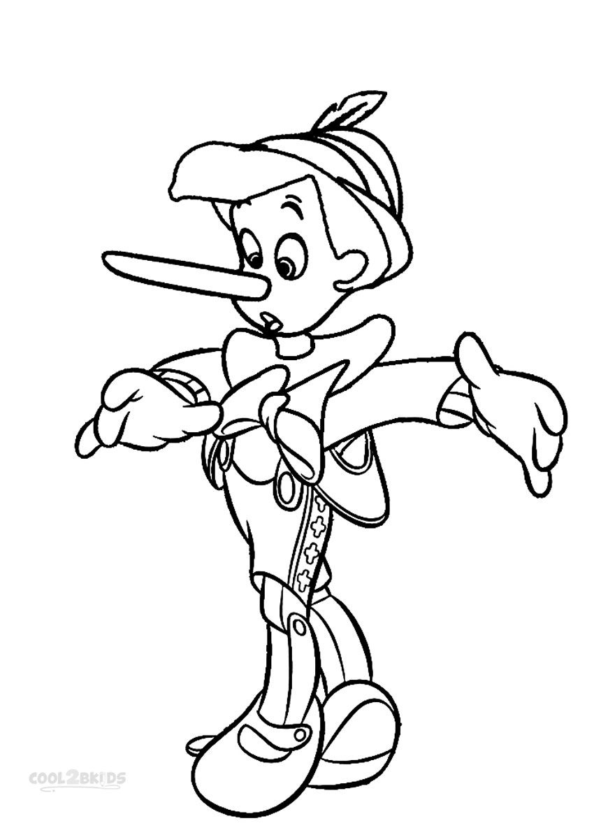 Printable pinocchio coloring pages for kids coolbkids disney coloring pages free disney coloring pages coloring pages