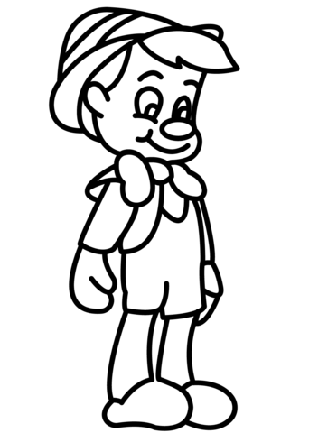 Pinocchio coloring pages free coloring pages