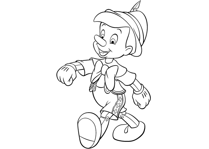 Pinocchio coloring pages