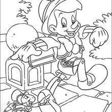 Pinocchio coloring pages