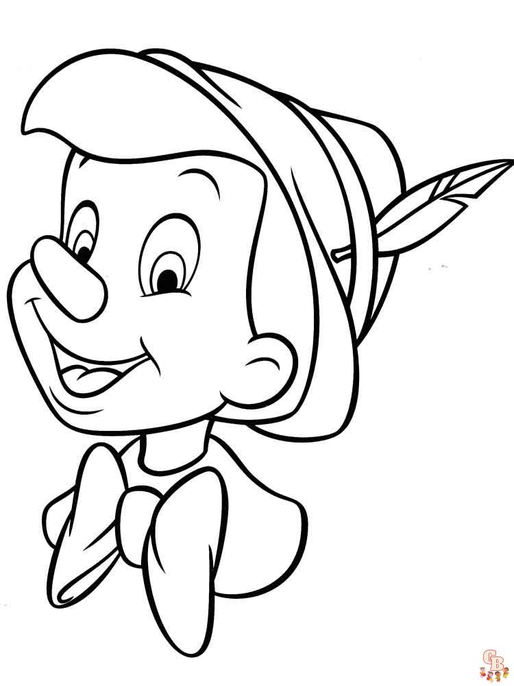 Pinocchio coloring pages