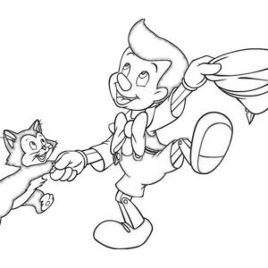 Pinocchio coloring pages printable for free download