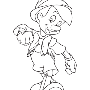 Pinocchio coloring pages printable for free download