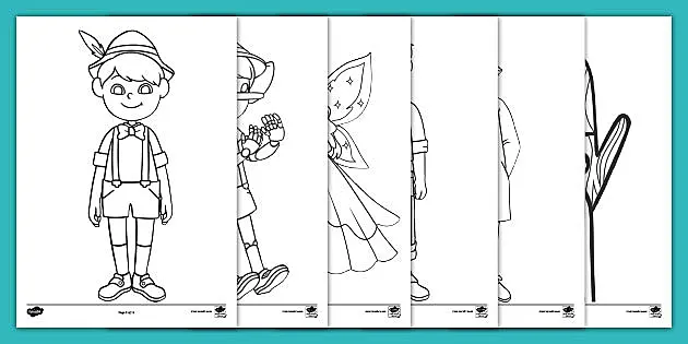 Pinocchio louring sheets teacher made