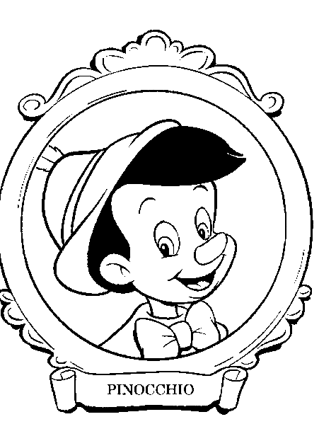 Pinocchio coloring pages