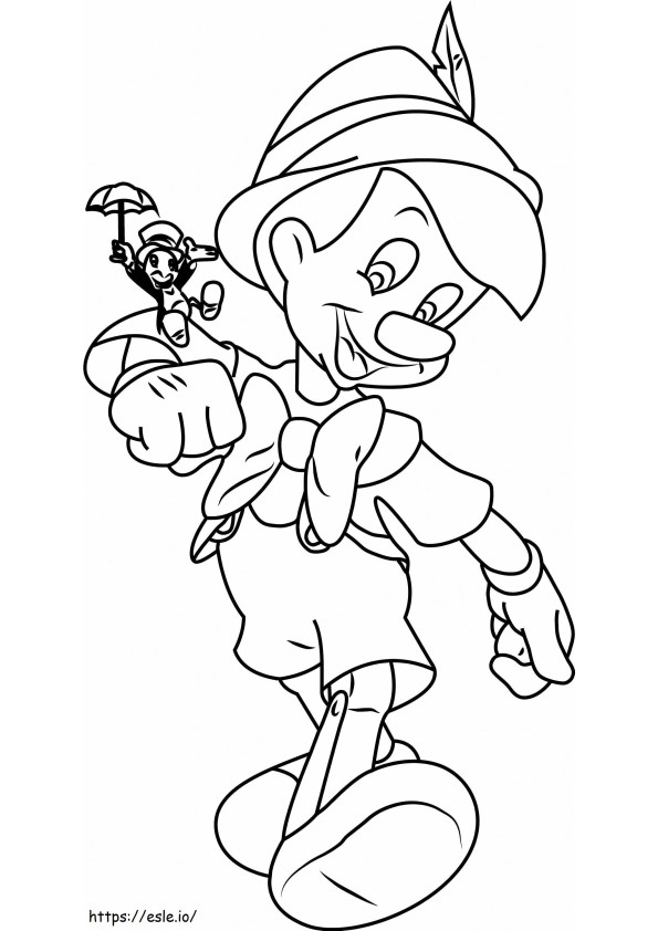 Pinocch coloring pages