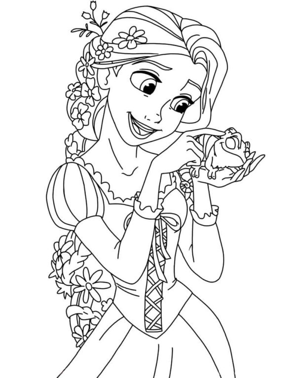 Rapunzel coloring pages pictures free printable tangled coloring pages rapunzel coloring pages disney princess coloring pages