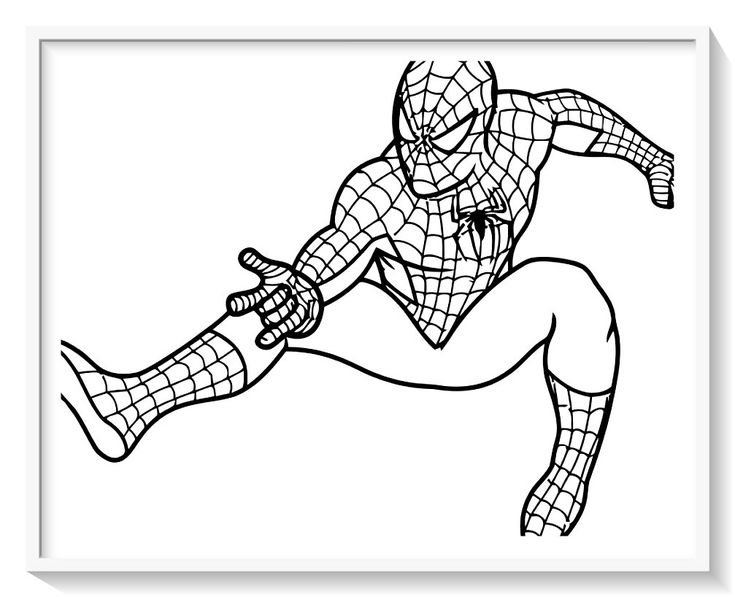 Los mãs lindos dibujos de spiderman hombre araãa para colorear y pintar a todo color imãgenâ pãginas para colorear spiderman dibujo para colorear spiderman