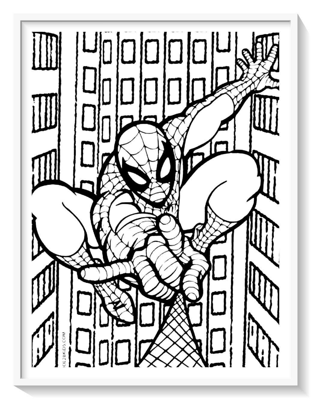 Los mãs lindos dibujos de spiderman hombre araãa para colorear y pintar a tâ superheroes para colorear spiderman dibujo para colorear hombre araãa para pintar
