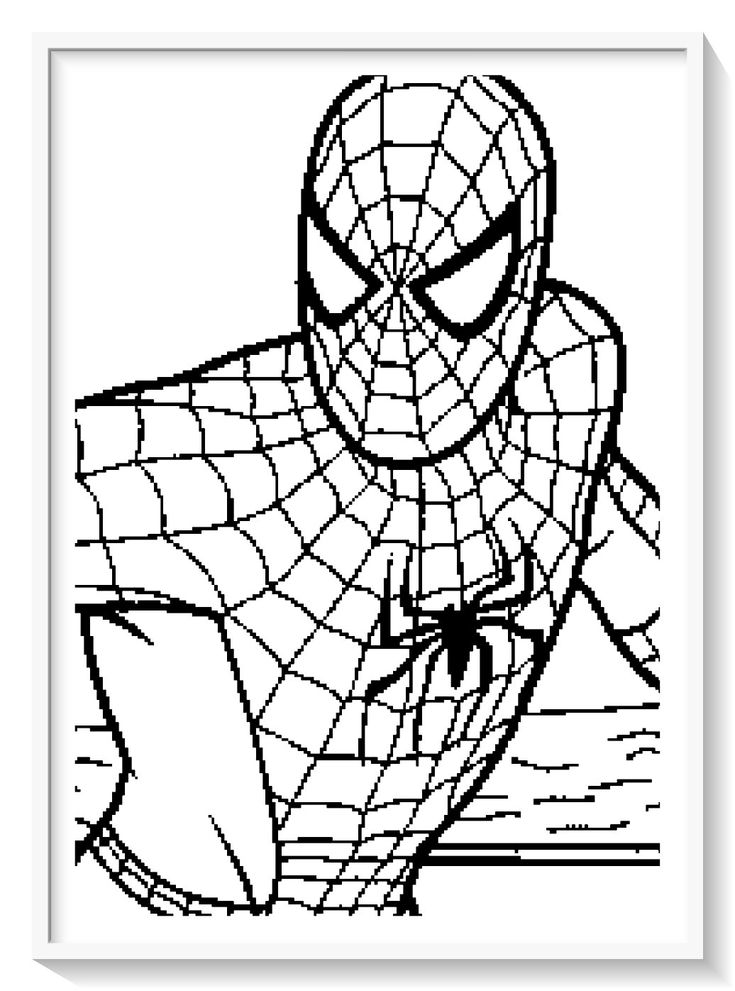 Los mãs lindos dibujos de spiderman hombre araãa para colorear y pintar a todo coloâ pãginas para colorear para imprimir pãginas para colorear dibujos fãciles
