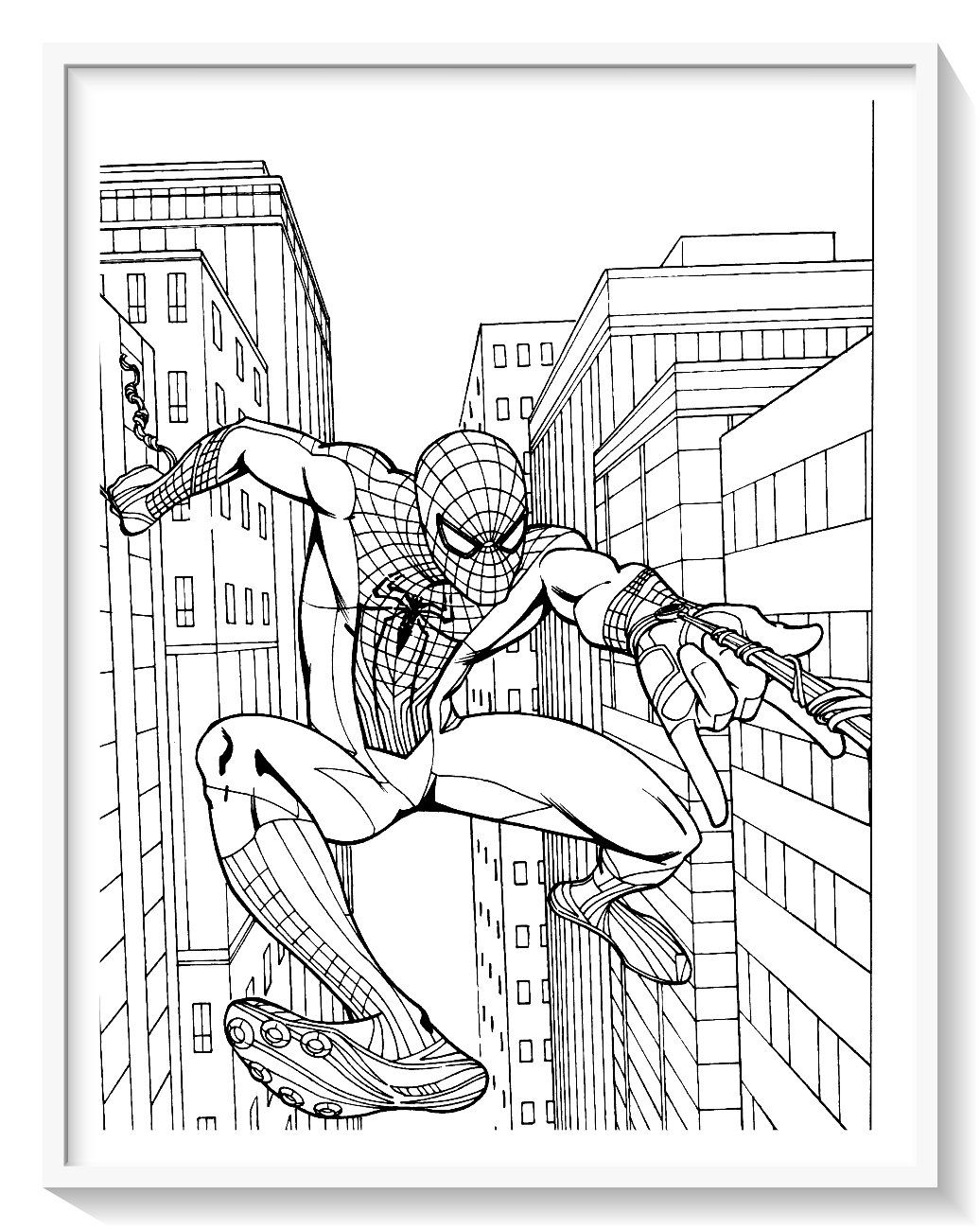 Los mãs lindos dibujos de spiderman hombre araãa para colorear y pintar a todo color imãgenesâ spiderman coloring superhero coloring pages superhero coloring