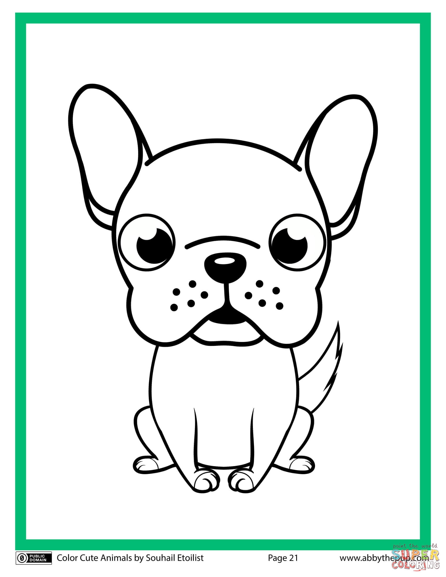 Dibujo de perro mono para colorear dibujos para colorear imprimir gratis