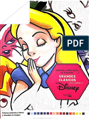 Libro para pintar disney pdf