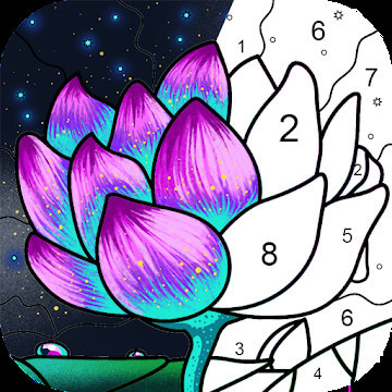 Paint by number coloring v apk mod unlimited hints download