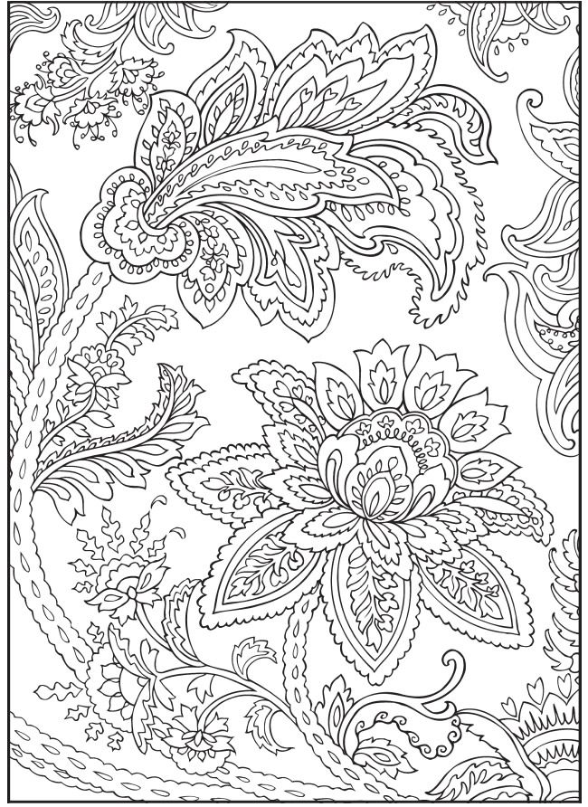 Wele to dover publications paisley coloring pages designs coloring books adult coloring pages