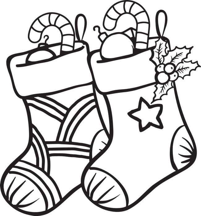 Printable christmas stockings coloring page for kids printable christmas coloring pages christmas coloring pages free christmas coloring pages