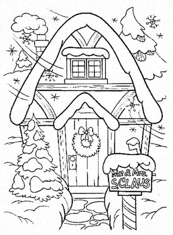 Amazing gingerbread house coloring page christmas coloring sheets christmas colors coloring pages