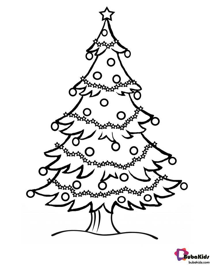 Christmas tree free printable coloring page christmas tree coloring pages are the perfect way tâ dessin darbre de noãl dessin de noel facile arbre noãl colorã