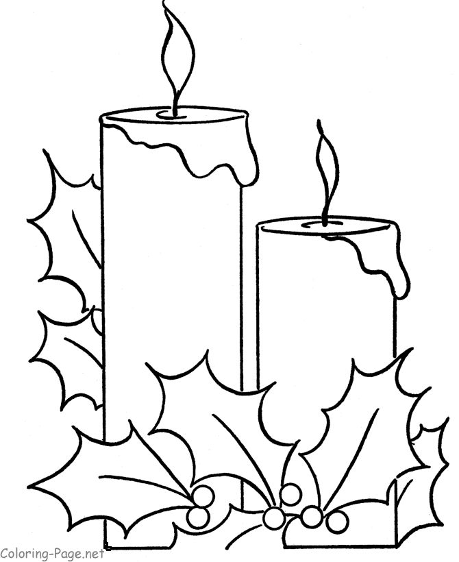 Christmas coloring pages