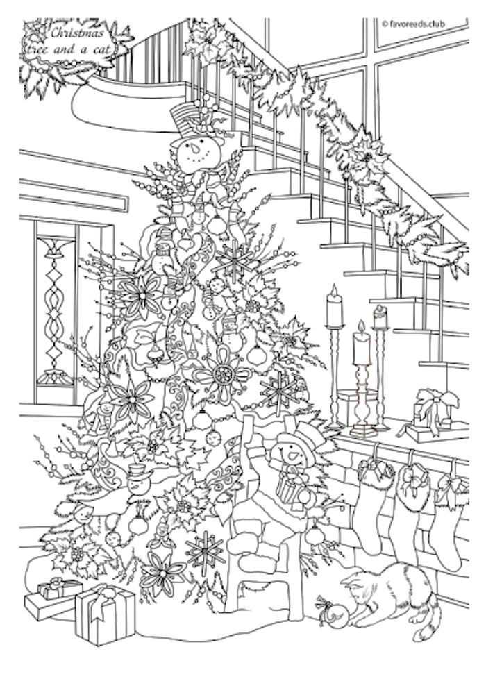 Christmas tree with cats coloring page ð ððððµññððµðñðºððµ ñððµññ ððµñðððñðñðµ ñðñðºñðñðºð ð ðñðºñðñðºð