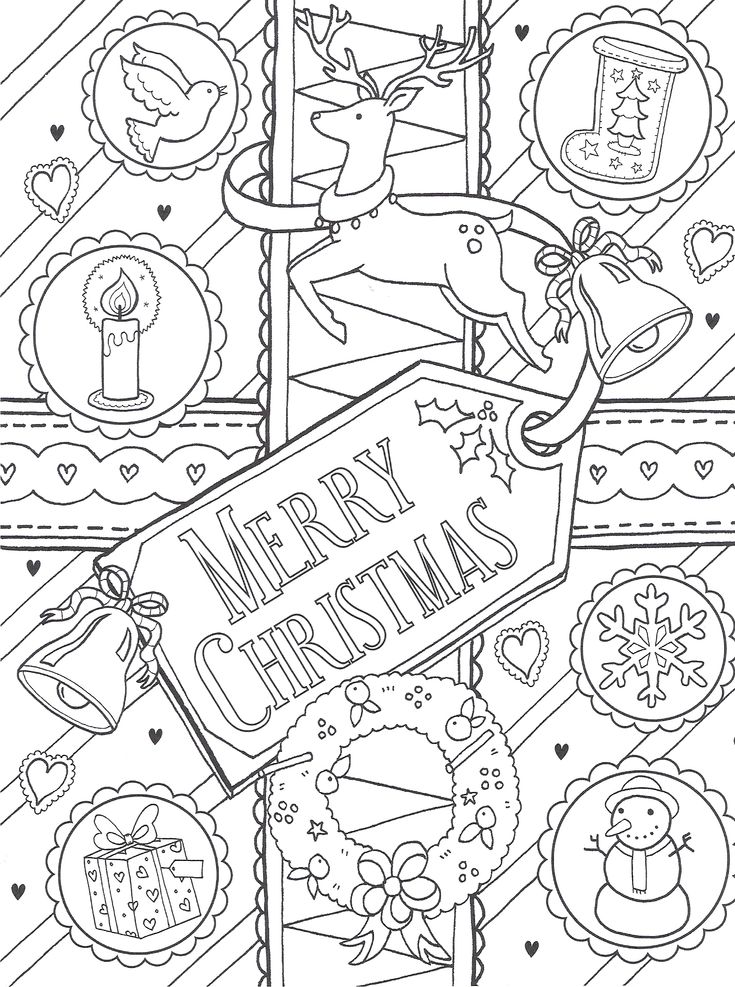 Kleurplaat merry christmas coloring pages christmas coloring pages christmas coloring books