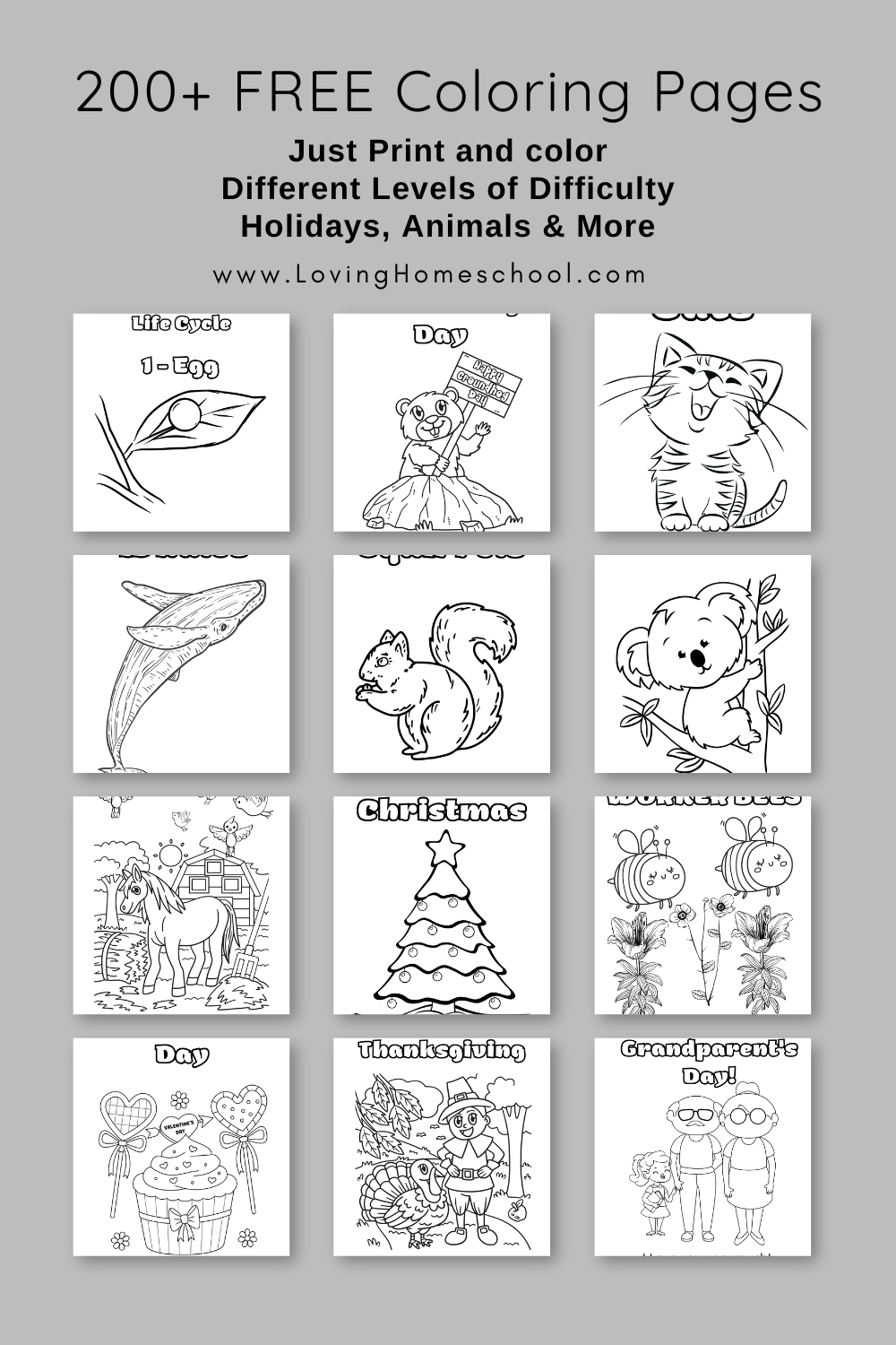 Free coloring pages for kids