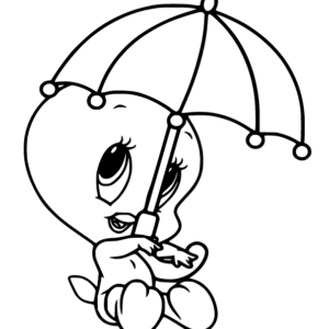 Tweety coloring pages printable for free download