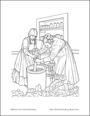 Print pioneer life activities for your classroom coloring pages pioneer activities colouring pages