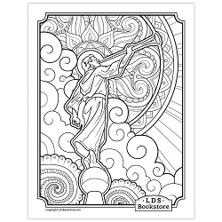 Pioneer day coloring page