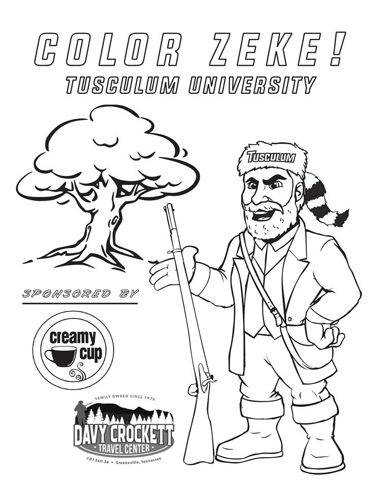 Zeke coloring page maze â university