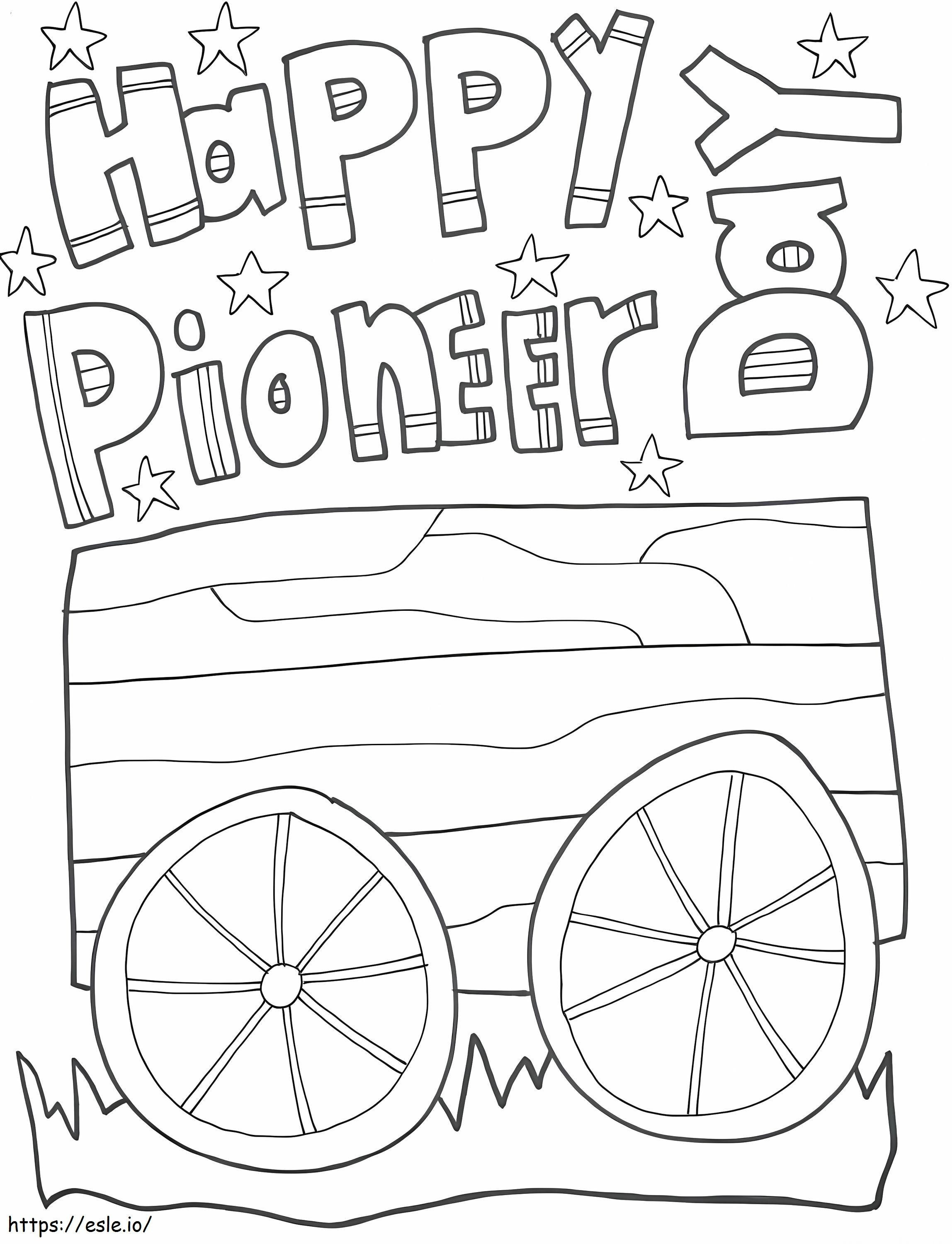 Pneer day coloring page