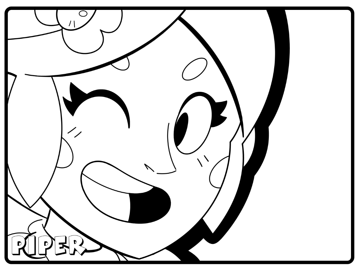 Brawl stars coloring pages print and color