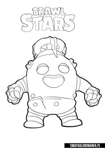 Brawl stars coloring pages