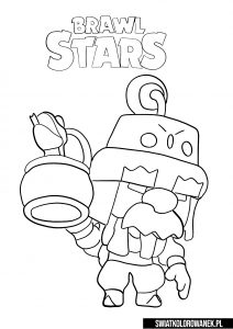 Brawl stars coloring pages