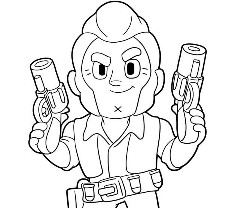 Coloring pages brawl stars