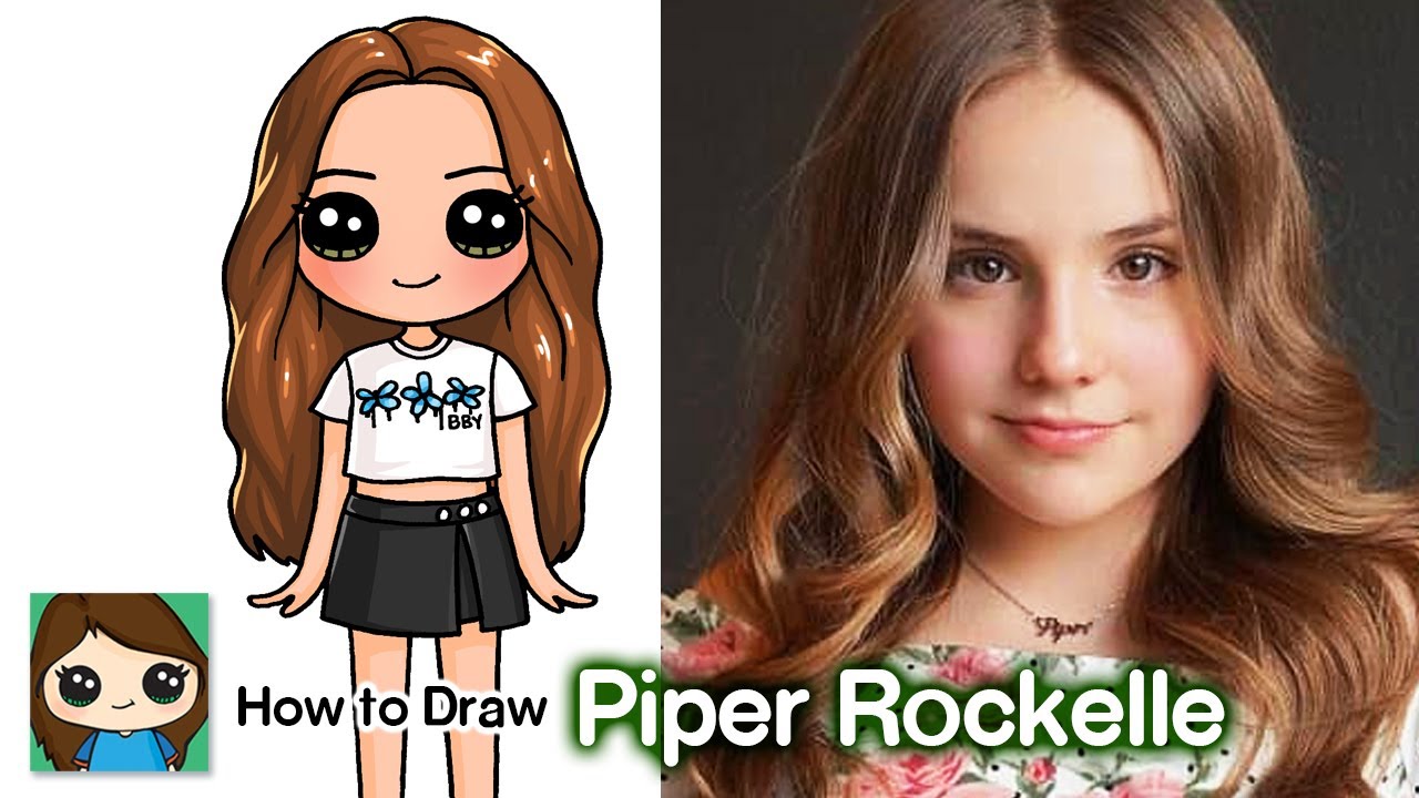 How to draw piper rockelle ðfaous r