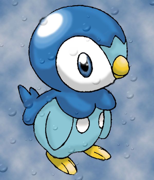 Piplup coloring page by mihaellawliet on