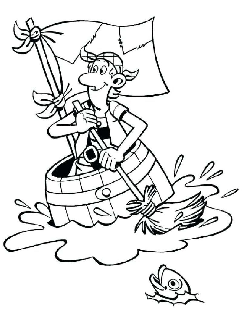 Free pirate coloring pages pdf download