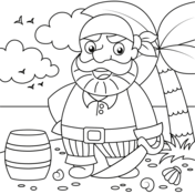 Pirates coloring pages free coloring pages