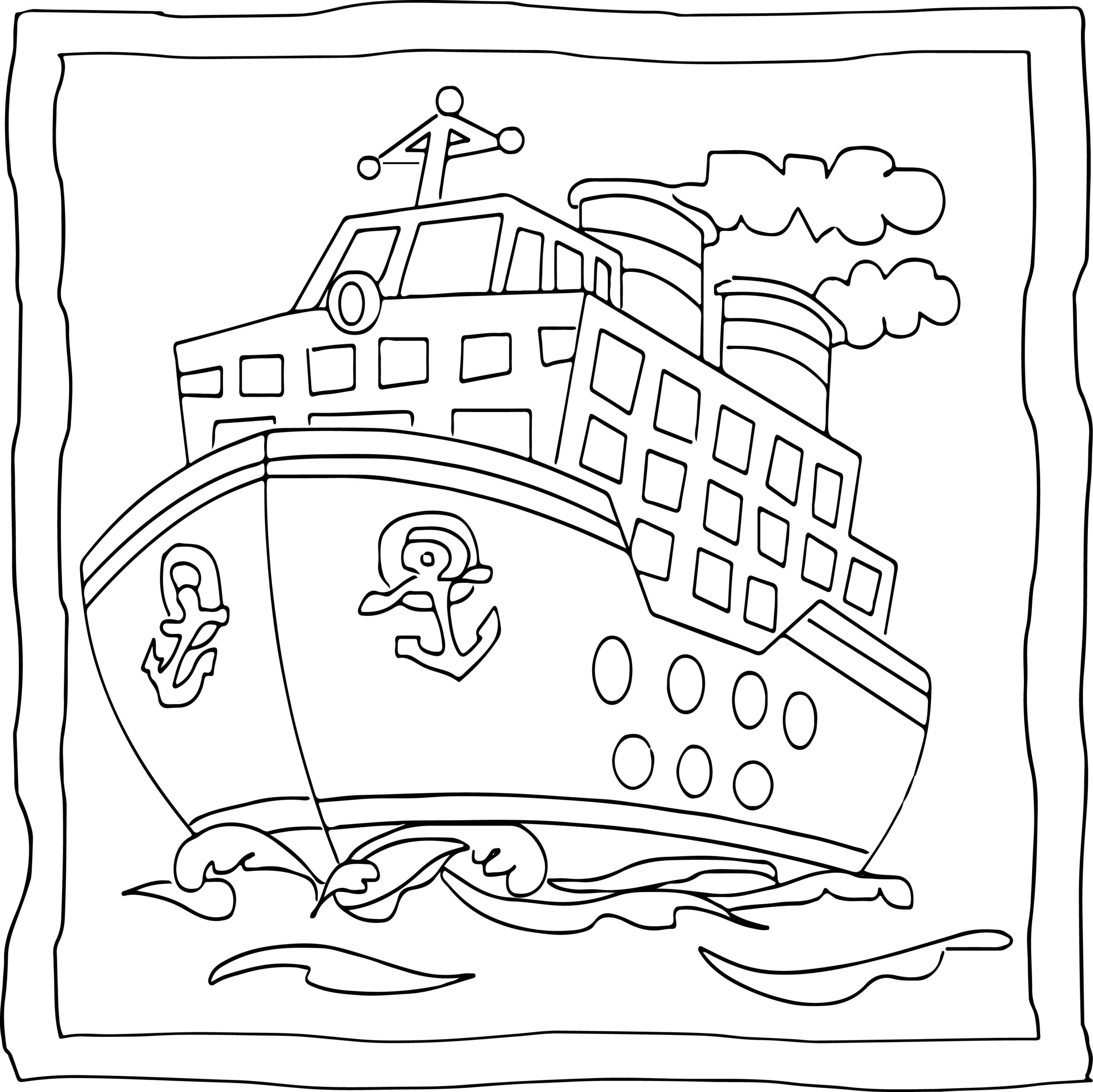 Boat coloring book easy and fun boats coloring pages for kids made by teachers