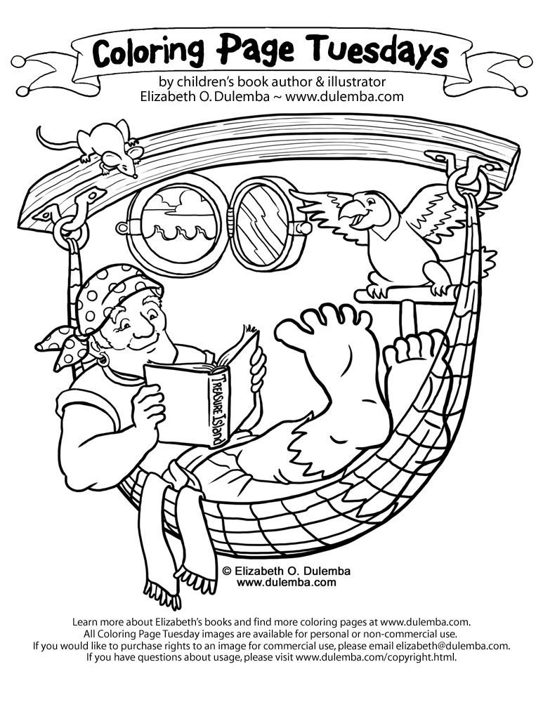 Coloring page tuesday