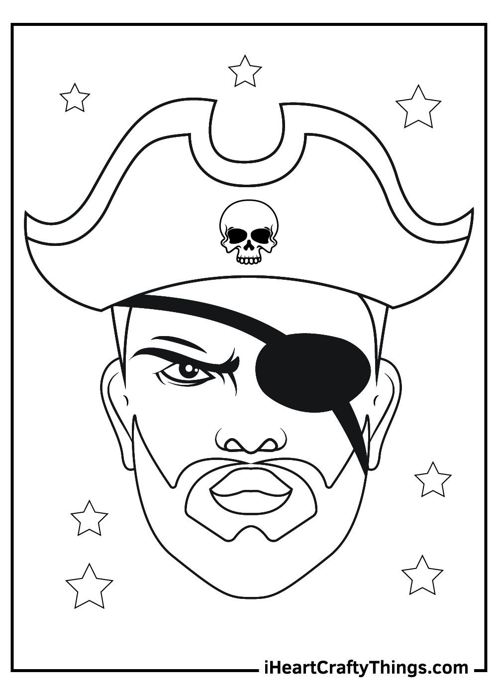 Pirates coloring pages free printables