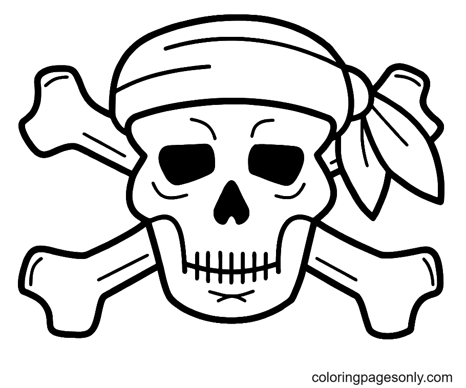 Pirate coloring pages printable for free download