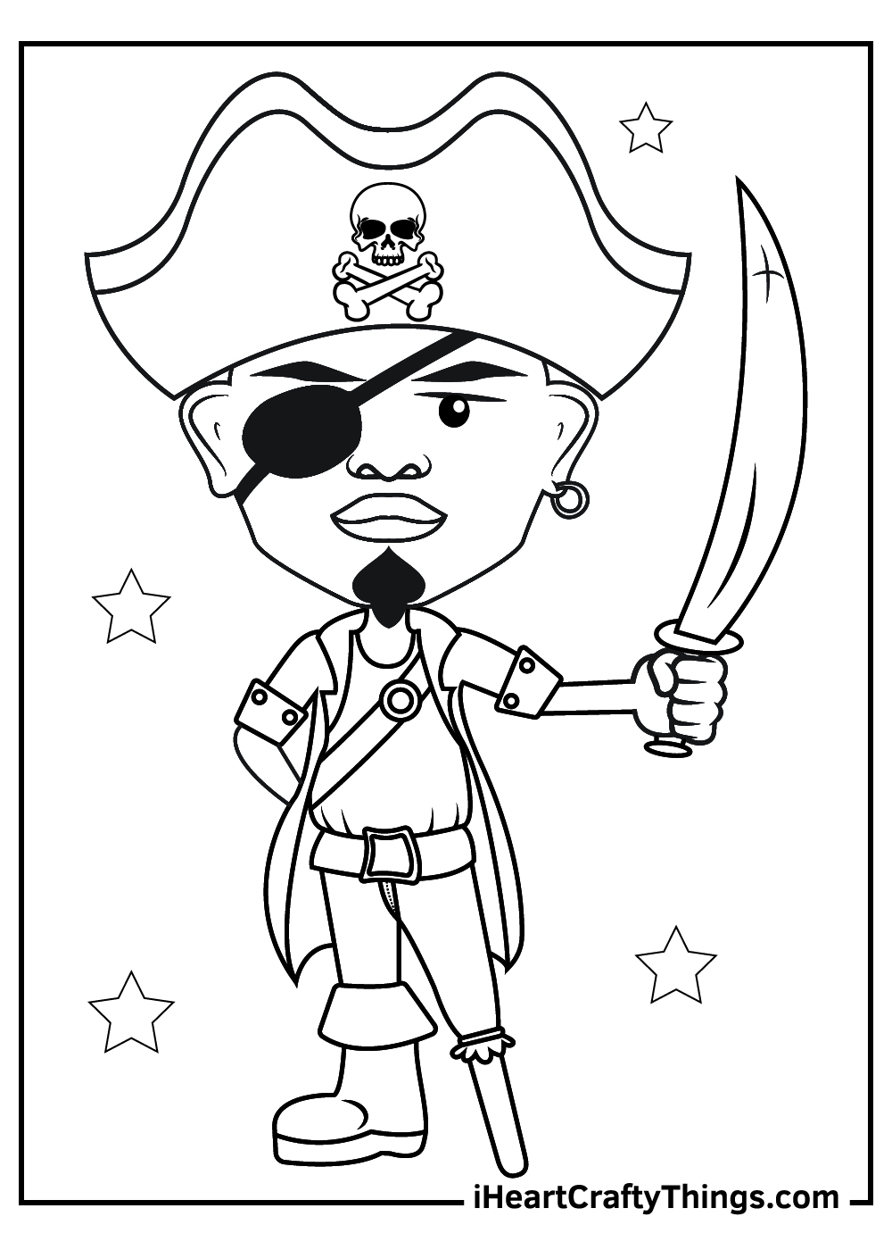 Pirates coloring pages free printables