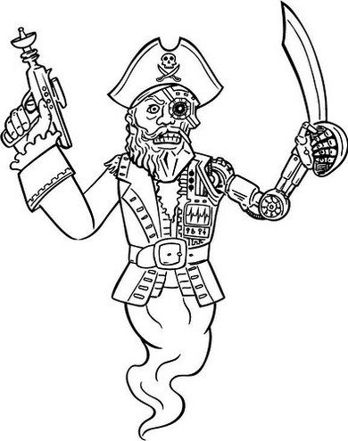 Ghost pirate coloring page pirate coloring pages fall coloring pictures coloring pages