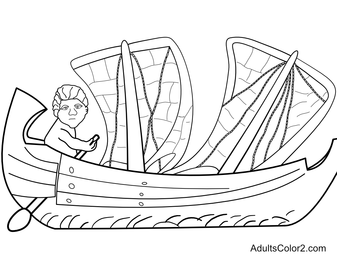 Boat coloring pages wicked watercraft