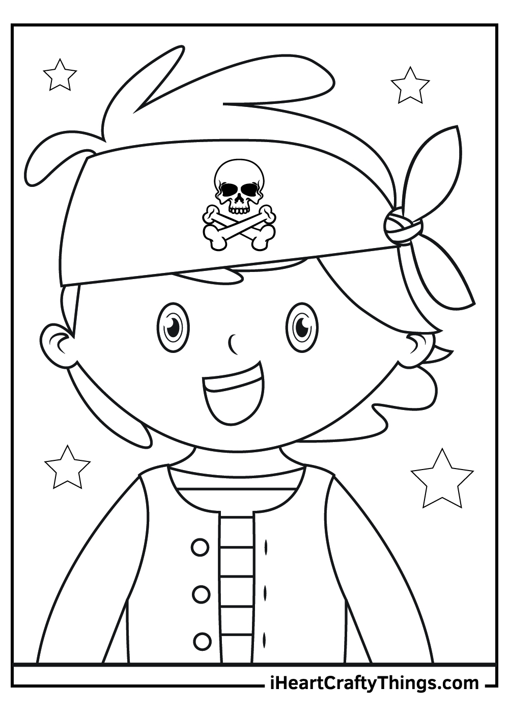 Pirates coloring pages free printables